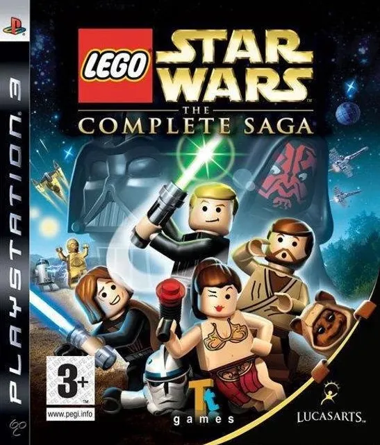 Omslag van Lego Star Wars: The Complete Saga PS3