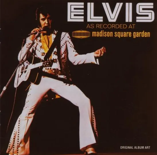 Omslag van Elvis -  As Recorded At Madison Square Garden CD