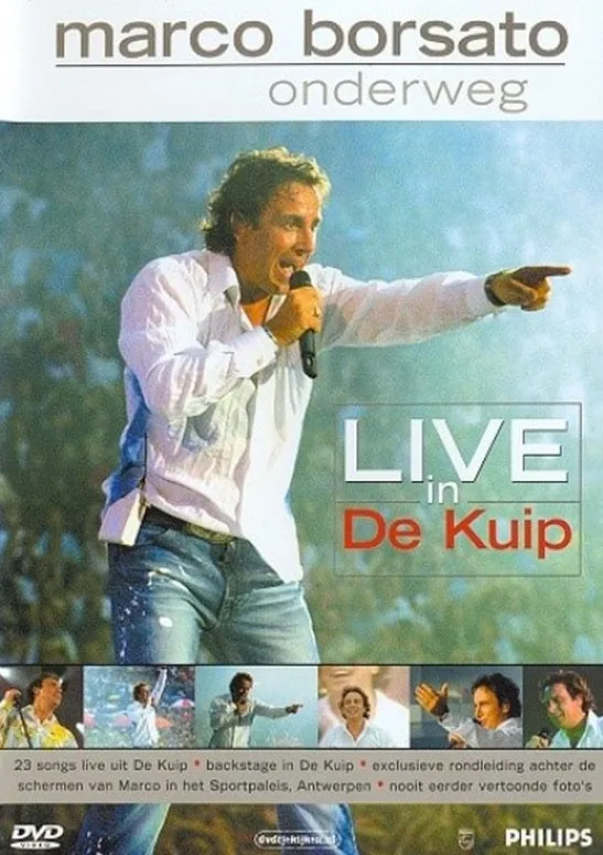 Omslag van Marco Borsato - Onderweg (Live In de Kuip) (DVD)