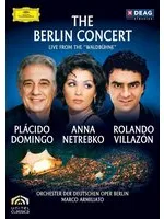 Omslag van "Anna Netrebko, Plácido Domingo, Rolando Villazón - Concert ""Waldbuehne"" (DVD)"