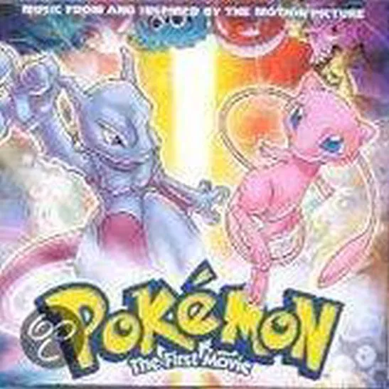 Omslag van Pokemon: The First Movie CD Soundtrack