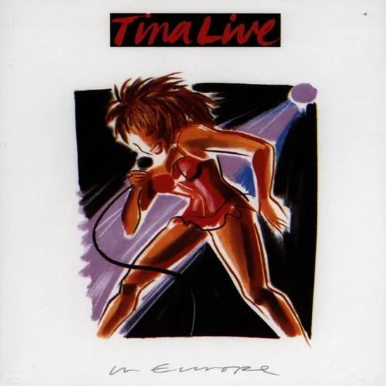 Omslag van Tina Live In Europe CD