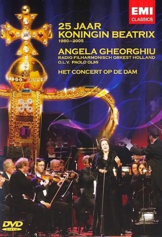 Omslag van Angela Gheorghiu - 25 Jaar Beatrix Concert Op De Dam