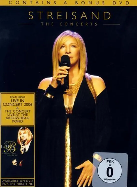 Omslag van Barbra Streisand Concerts