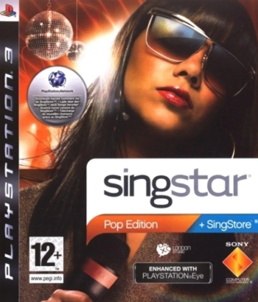 Omslag van SingStar: Pop Edition