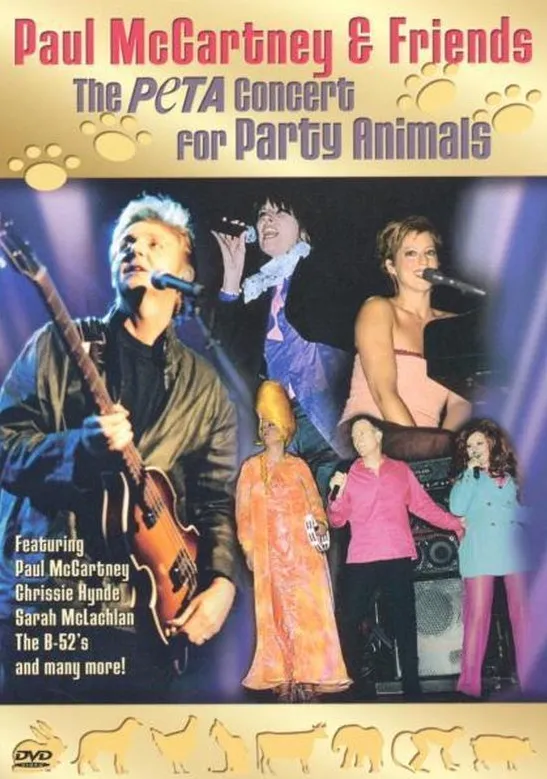 Omslag van Paul McCartney - Peta Concert For party
