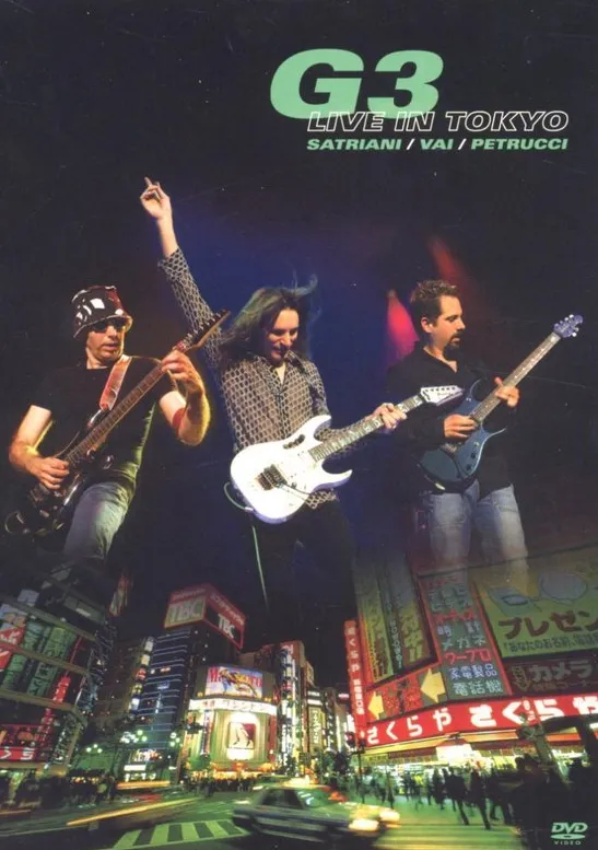 Omslag van G3 - Live In Tokyo DVD