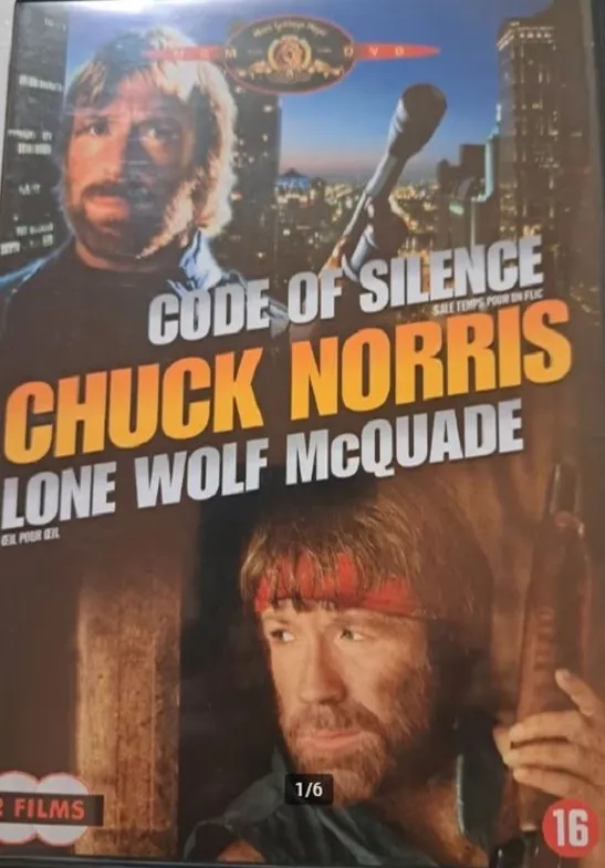 Omslag van Code Of Silence / Lone Wolf McQuade (2DVD)