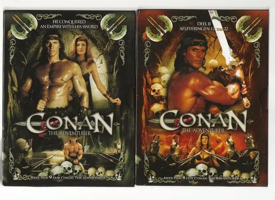 Omslag van CONAN THE ADVENTURER seizoen 1 ( part 1 + 2 )