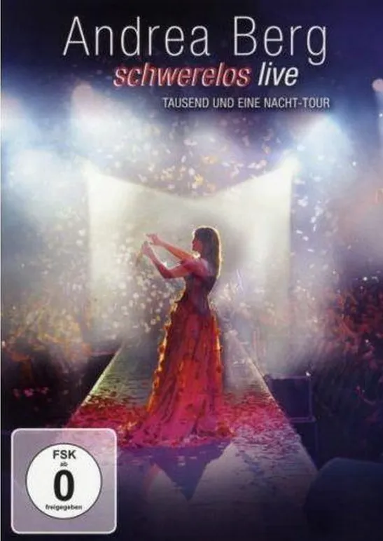 Omslag van  Andrea Berg Schwerelos: Live DVD 