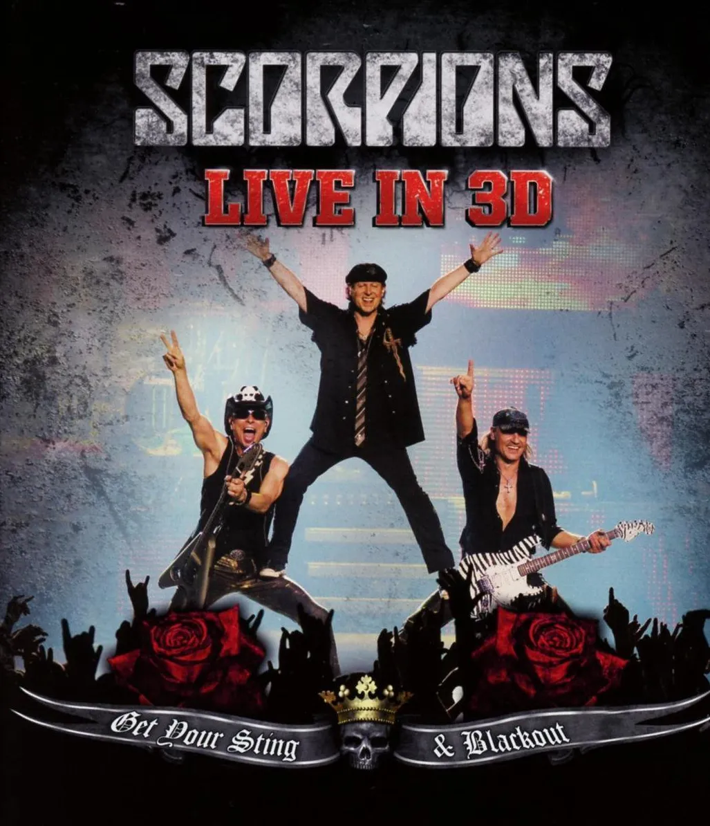 Omslag van Get Your Sting And Blackout Live In 3d (blu-ray)