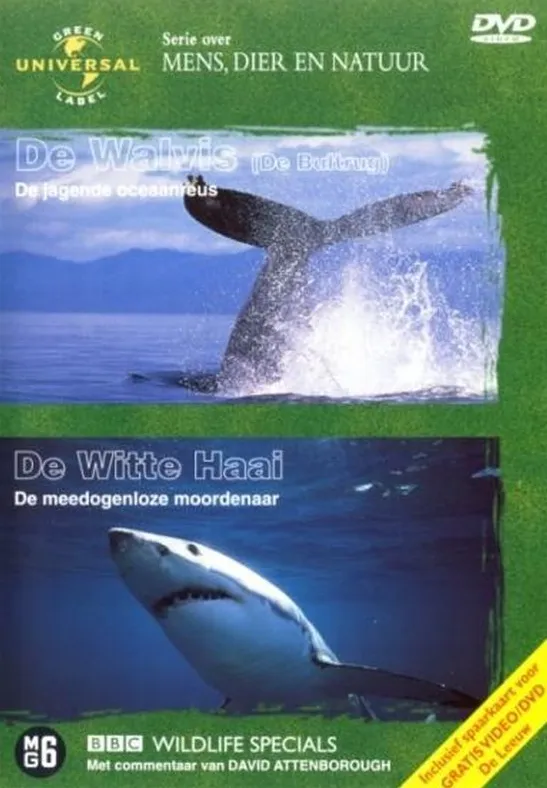 Omslag van Humpbach Whale & Great White Shark (D)