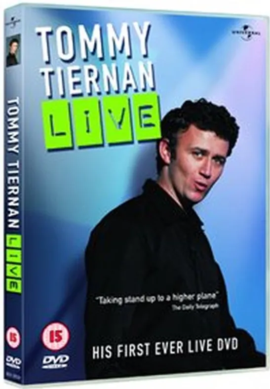 Omslag van Tommy Tiernan Live DVD