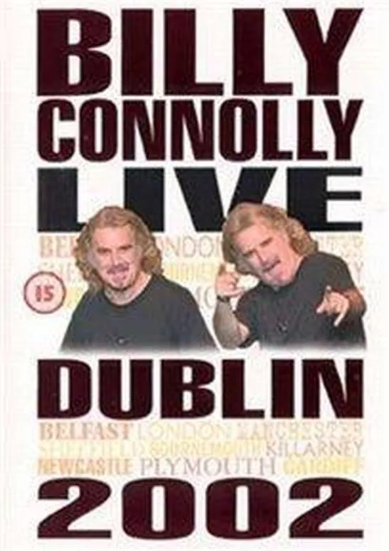 Omslag van Billy Connolly - Live In Dublin DVD