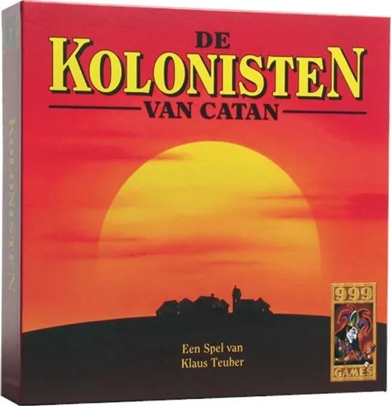 Omslag van De Kolonisten van Catan Bordspel Houten Originele Versie (Mist kleine onderdelen)