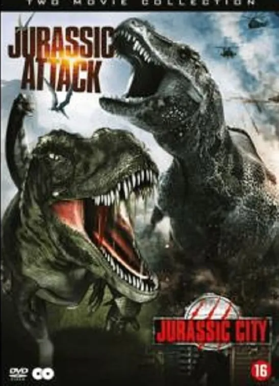 Omslag van Two Movie Collection - Jurassic Attack/Jurassic City DVD