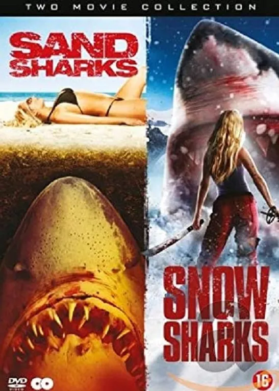 Omslag van Two Movie Collection - Sharks (Dvd)