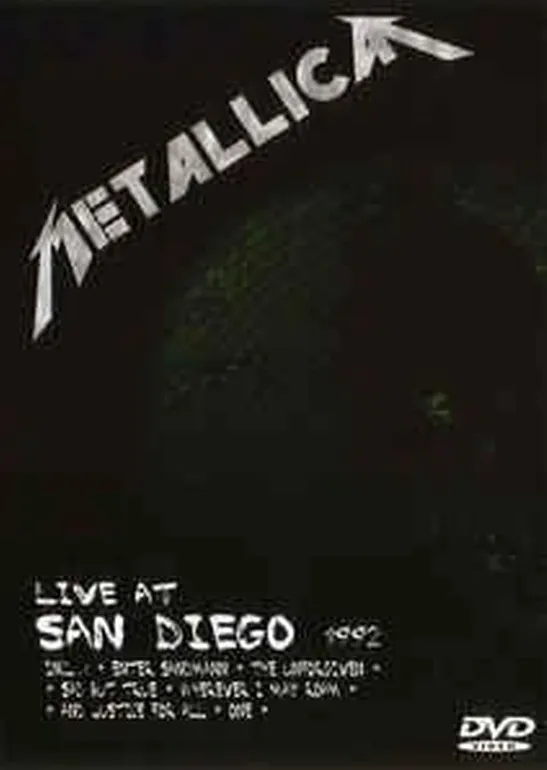 Metallica - Live at San Diego 1992 DVD