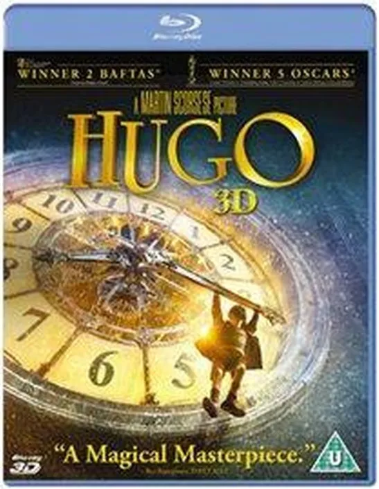 Omslag van Hugo (3D Blu-ray) (Import) Geen NL Ondertiteling