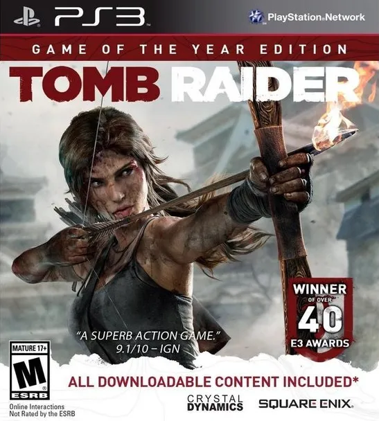 Omslag van Tomb Raider: Game Of The Year Edition PS3