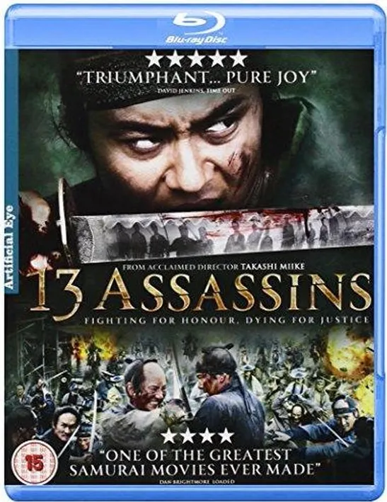 Omslag van 13 Assassins (Blu-ray) IMPORT