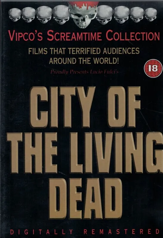 Omslag van City of The Living Dead - Vipco Screamtime Collection