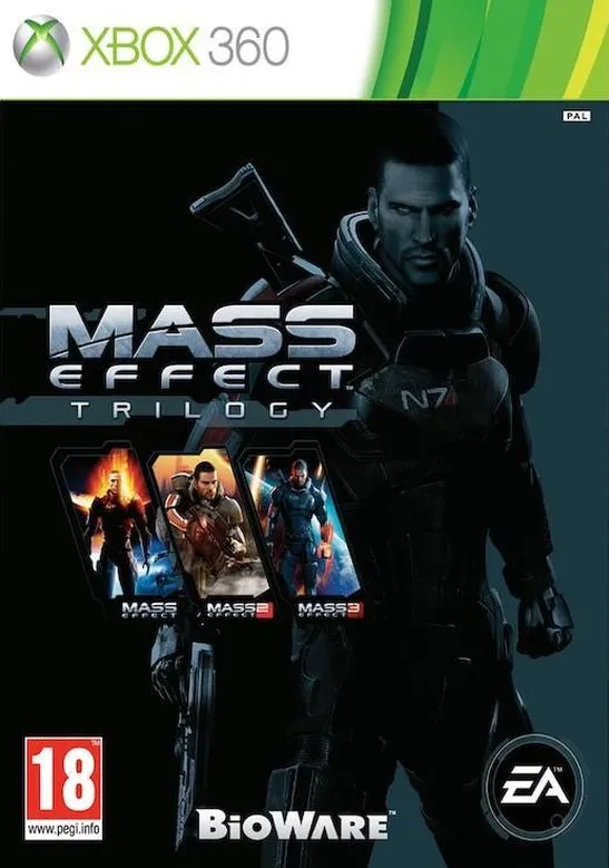 Mass Effect Trilogy Xbox 360 (Losse Games)