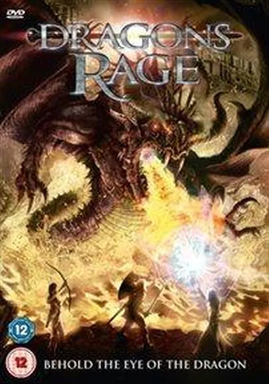 Omslag van Dragons Rage Dvd