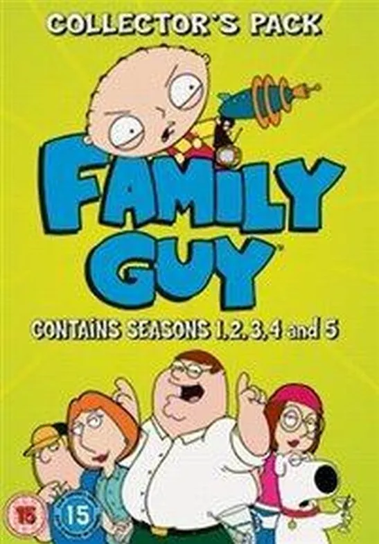 Family Guy - Seizoen 1 t/m 5 (Nederlands ondertiteld)