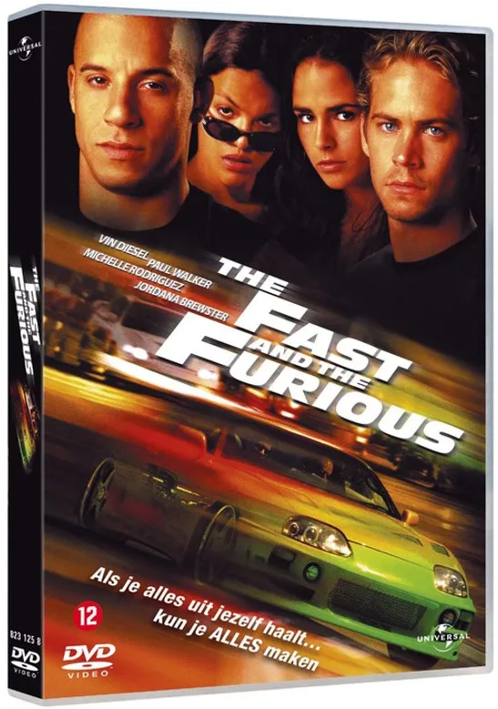 Omslag van Fast And The Furious (DVD)