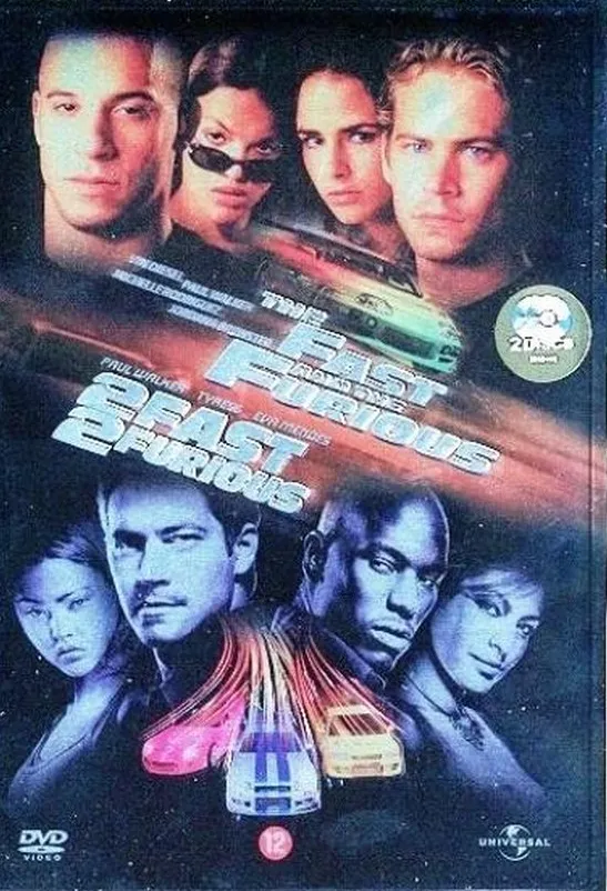 Omslag van Fast & Furious 1-2 Boxset (D)
