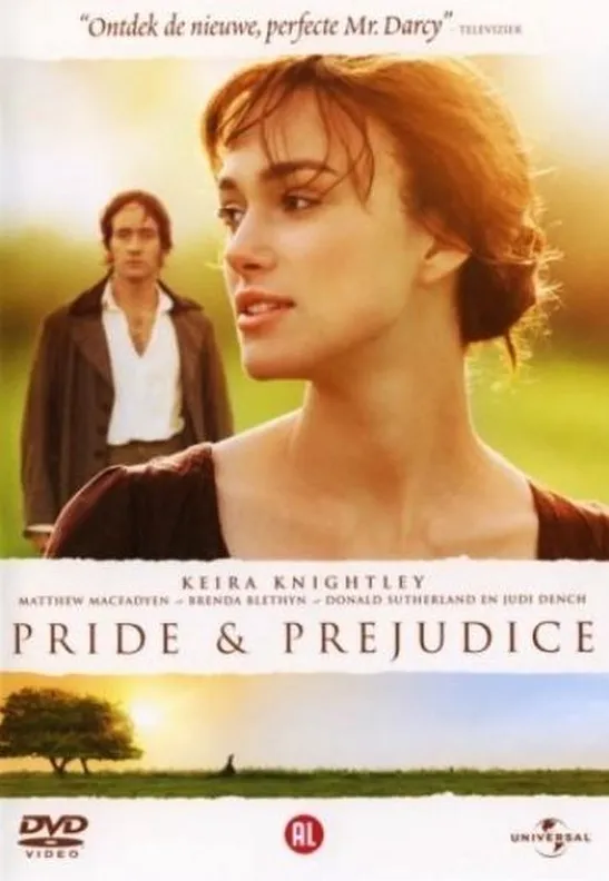 Omslag van Pride & Prejudice (DVD) (2005)