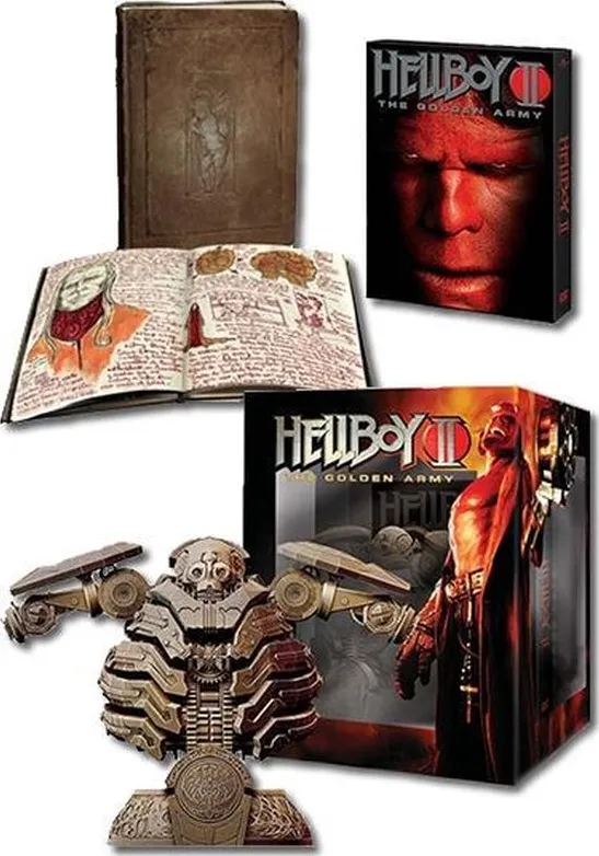 Omslag van Hellboy 2 - The Golden Army - Giftpack