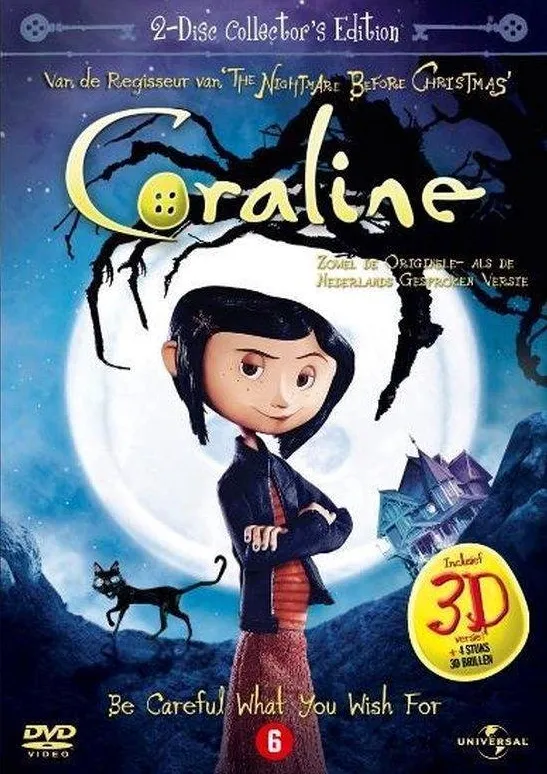 Omslag van Coraline (2DVD) 3D