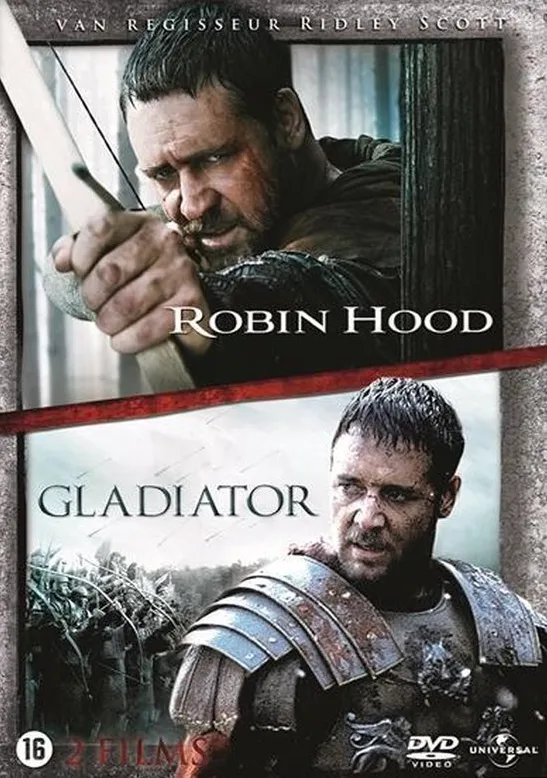 Omslag van Robin Hood ('10) / Gladiator (D)