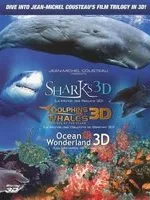 Omslag van Sharks/Dolphins & Whales/Ocean Wonderlands (3D Blu-ray)