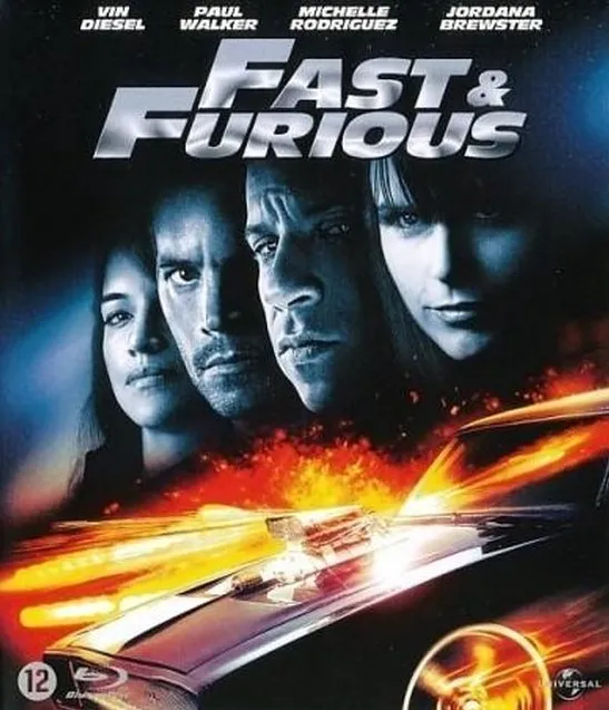 Omslag van Fast & Furious (Blu-ray) (2009)