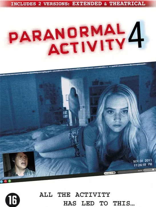 Omslag van Paranormal Activity 4