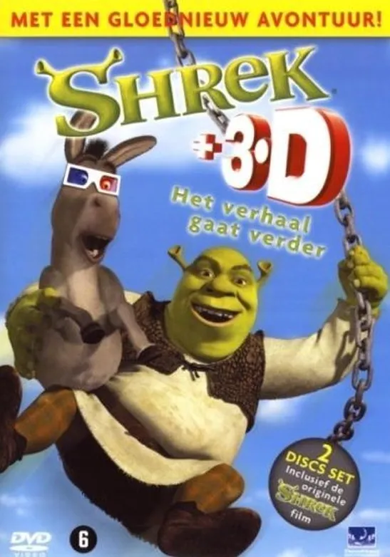 Omslag van Shrek Special Edition 3D (2DVD)(Special Edition)