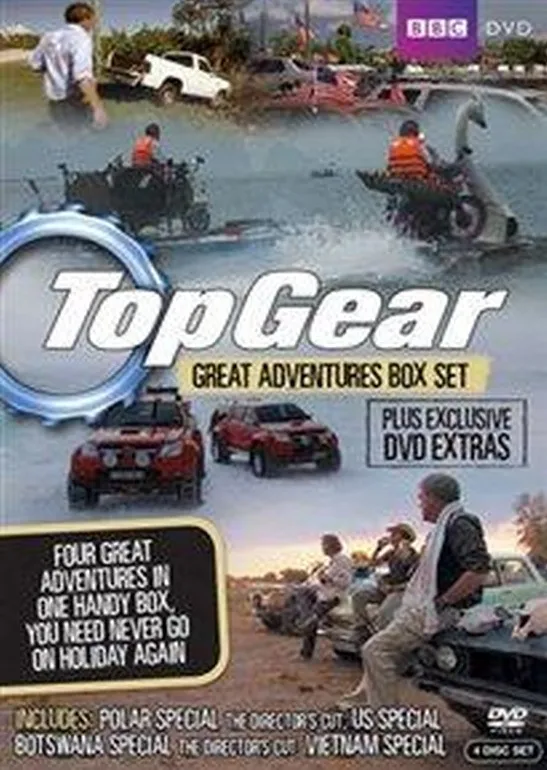 Omslag van Top Gear: Great Adventures Boxset