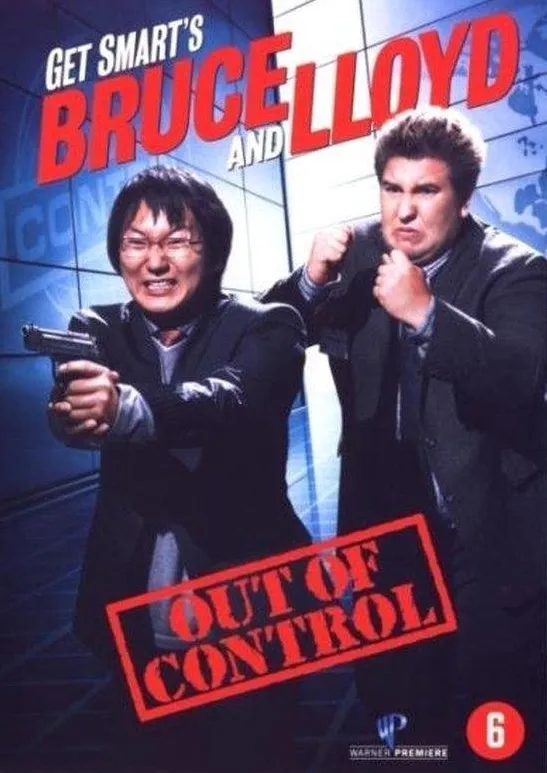 Omslag van BRUCE AND LLOYD OUT OF CONTROL /S DVD NL