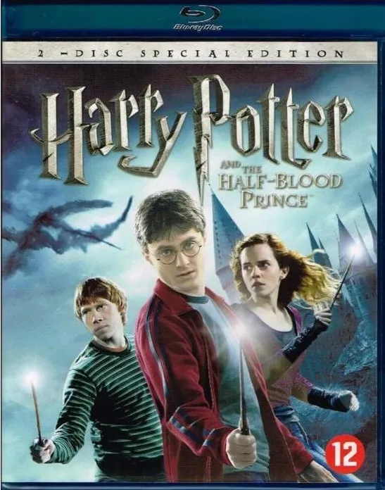 Omslag van Harry Potter And The Half-Blood Prince: Part Six (Special Edition) (Blu-ray)