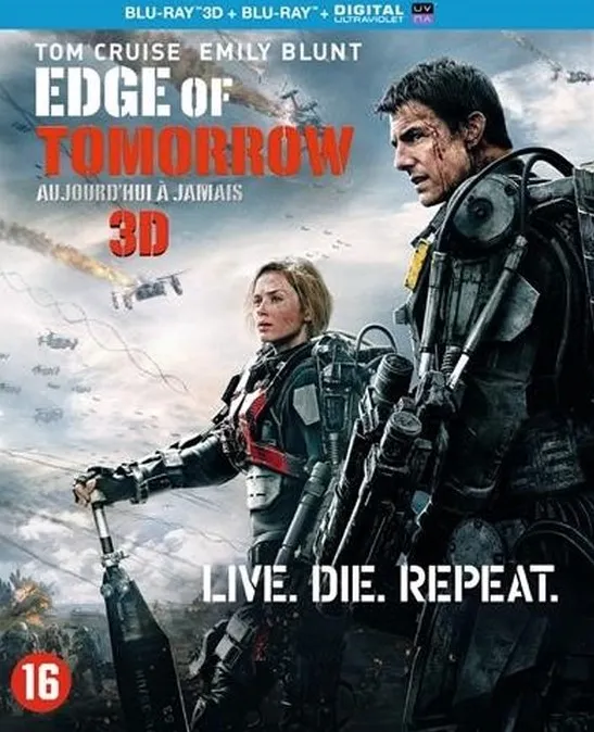 Omslag van Edge Of Tomorrow (Blu-ray) (3D Blu-ray)