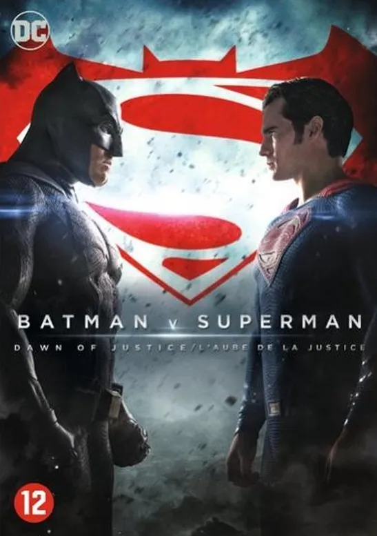 Omslag van Batman v Superman - Dawn Of Justice (DVD)