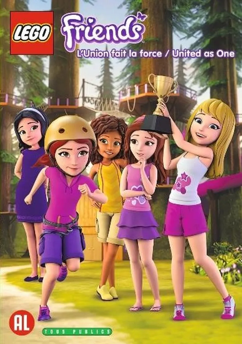 Omslag van Lego Friends - United As One (DVD)