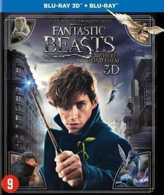 Omslag van Fantastic Beasts And Where To Find Them (Blu-ray) (3D Blu-ray)