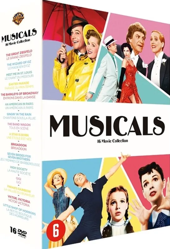 Omslag van Musicals - 16 movie collection