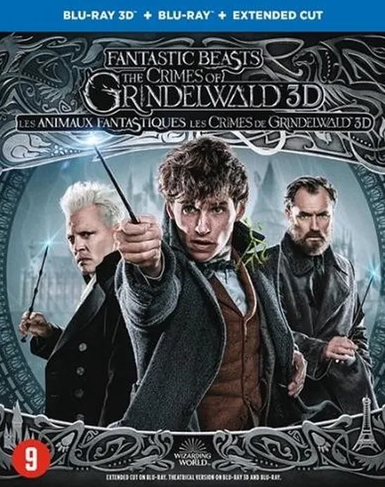 Omslag van Fantastic Beasts - The Crimes Of Grindelwald (Blu-ray)