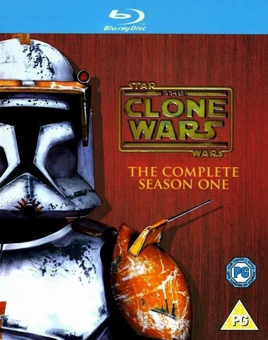 Omslag van Star Wars - The Clone Wars - Season 1 (Blu-ray)