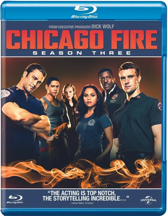 Omslag van Chicago Fire - Seizoen 3 (Blu-ray)